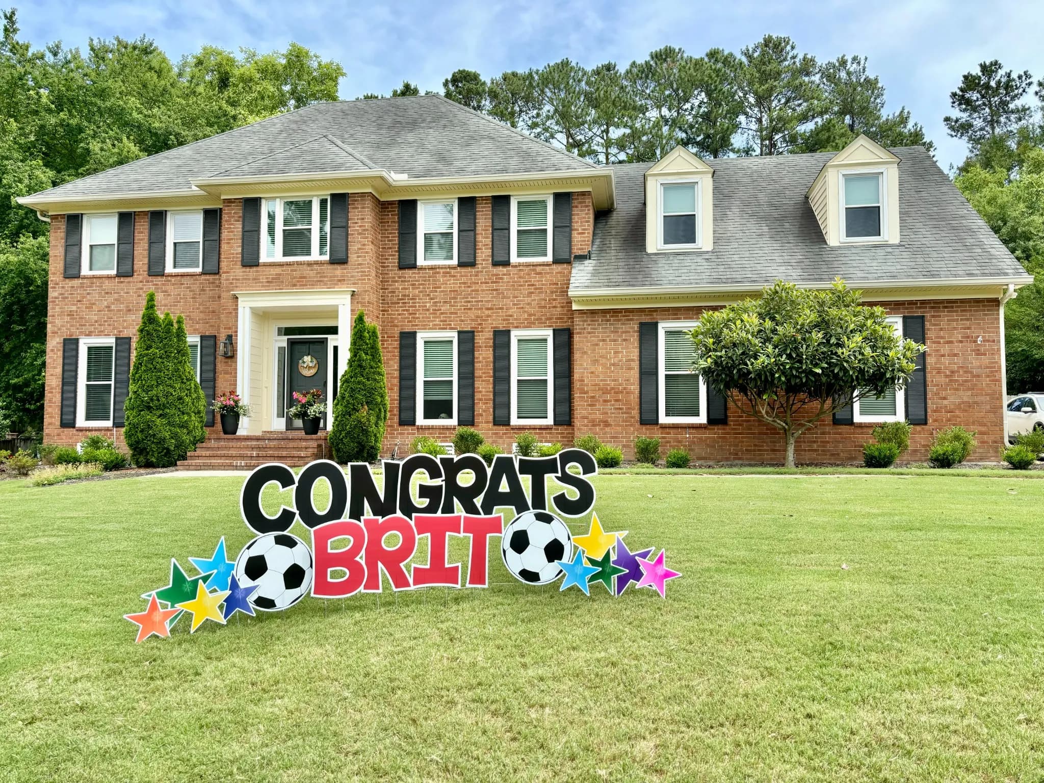 Yard sign example 2